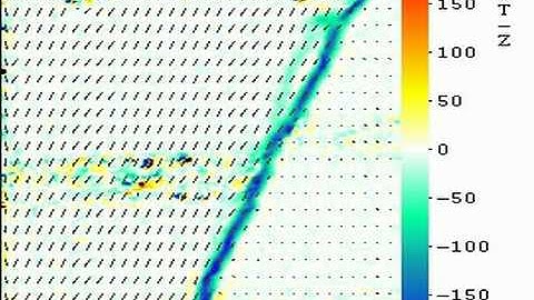 PIV overlay on sandbox model with continuous clay smear in a normal fault (N-2-s-tp)