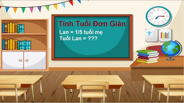 Bài 1. Tính tuổi đơn giản - Toán nâng cao, bồi dưỡng học sinh giỏi lớp 3