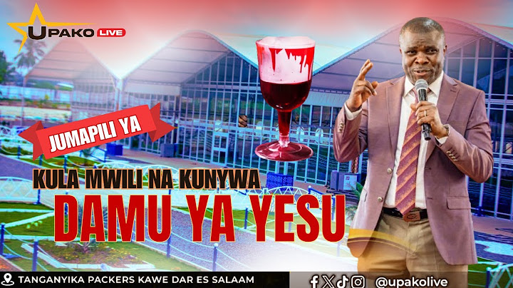 🔴#LIVE: KONGAMANO KUBWA LA BARAKA LA KULA MWILI NA KUNYWA DAMU YA YESU