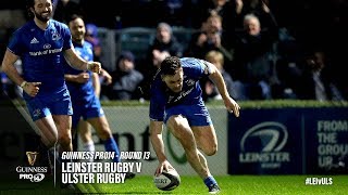 Guinness PRO14 Round 13 Highlights: Leinster Rugby v Ulster Rugby