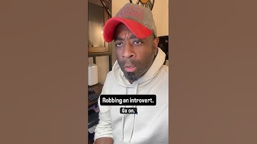 Introvert energy, Mr. Robber. 😋 #thevibewithky #introvert #introvertsbelike #introvertlife