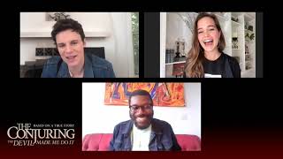 CONJURING: THE DEVIL MADE ME DO IT INTERVIEW