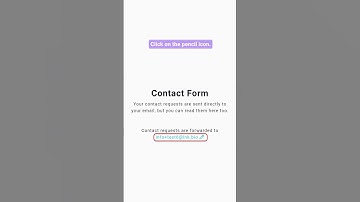 How to change the email that receives your contact form responses || Lnk.Bio