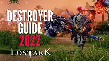 Lost Ark NEW CLASS DESTROYER Gameplay Mechanics! Official Destroyer Guide Released! (MMORPG PC 2022)