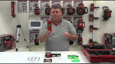 RedBack Lasers EGL624G Green Beam Rotating Grade laser - Unboxing