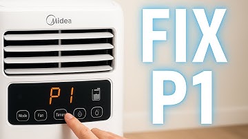 How To FIX Midea Portable Air Conditioner Error Code P1