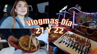 VLOGMAS DIA 21 Y 22 FUIMOS A LA VERBENA COMIMOS SUSHI EN RANCH ROLL CULIACAN