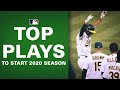 The Top Plays to Start the 2020 Season! (Where did Dodgers' Mookie Betts land?)