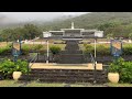 Raining at marie reine de la paix port louis mauritius pov asmr