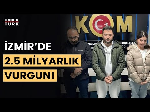 2.5 milyar liralık vurgun! Yakalanan holding sahibi Sedat Ocakçı ve eşi İzmir'e getirildi