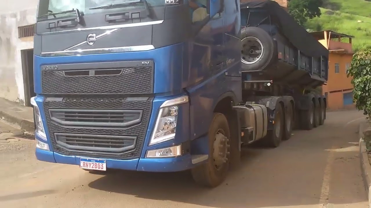 volvo fh 540 na caçamba YouTube