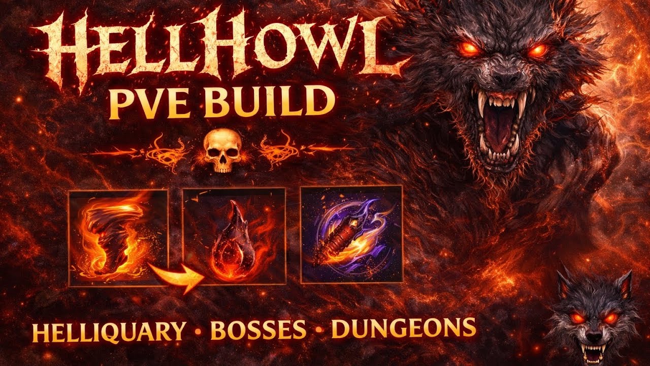 Diablo Immortal | Druid | New Werewolf PVE build | HELLHOWL 