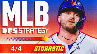 MLB DFS Strategy (Tuesday 4\/4\/23) | DraftKings \& FanDuel Fantasy Baseball Picks \& Lineups