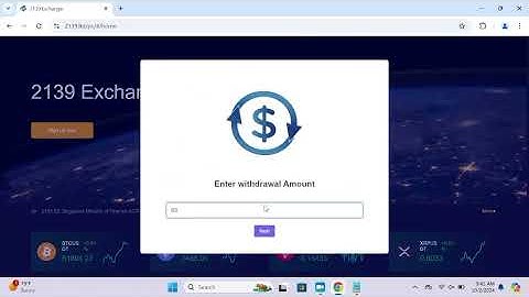 2139 Exchange Withdrawal Activation, How to legally withdraw the money from the platform 