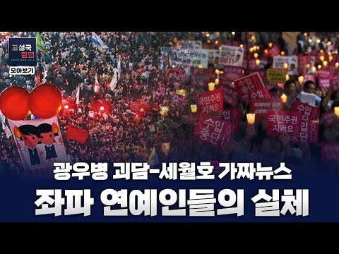 [칼럼 모아보기] 광우병 괴담-세월호 가짜뉴스, 좌파 연예인들의 실체