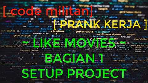 [PRANK KERJA] REACT NATIVE - MOVIES APP - PART 1 SETUP PROJECT