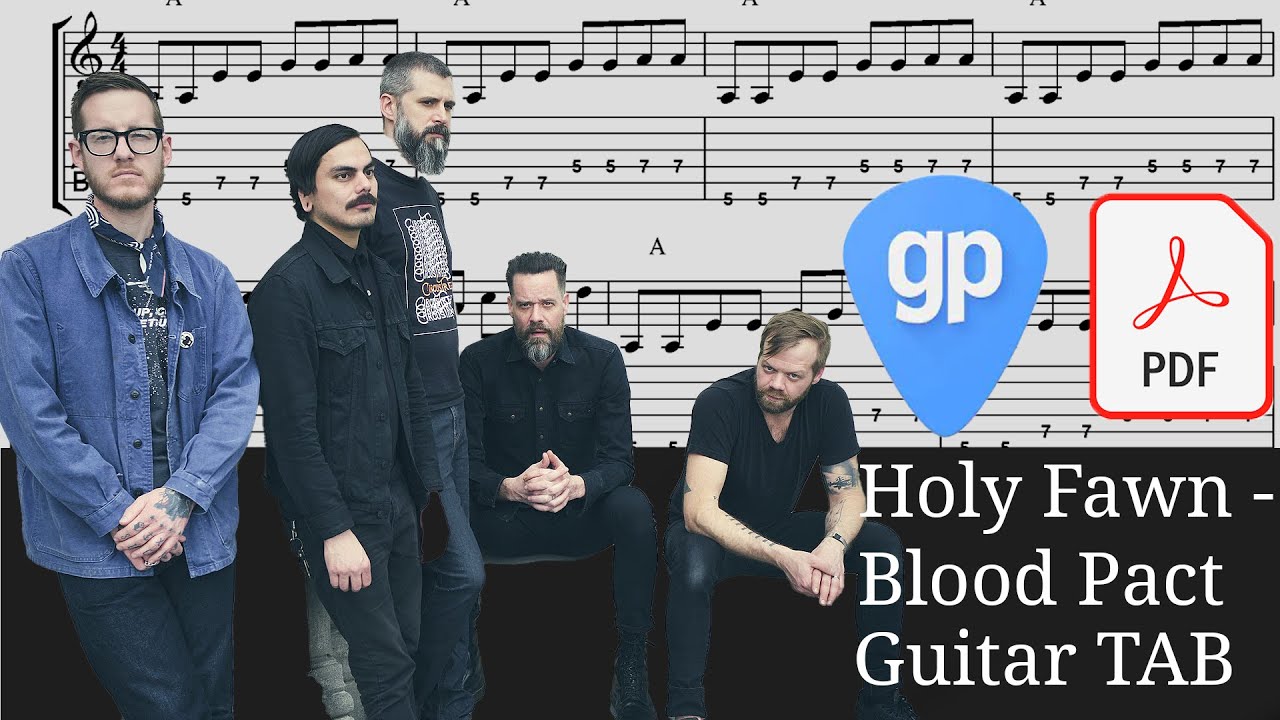 Holy Fawn   Blood Pact Guitar Tabs [TABS