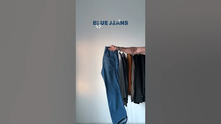 The 5 essential items to build a wardrobe! #fashion | Part - I