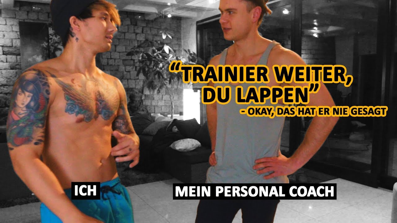 Meine Training mit meinem Personal Coach Jas