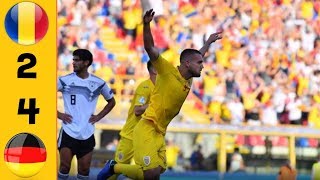 Romania vs Germania 2-4 REZUMAT U21