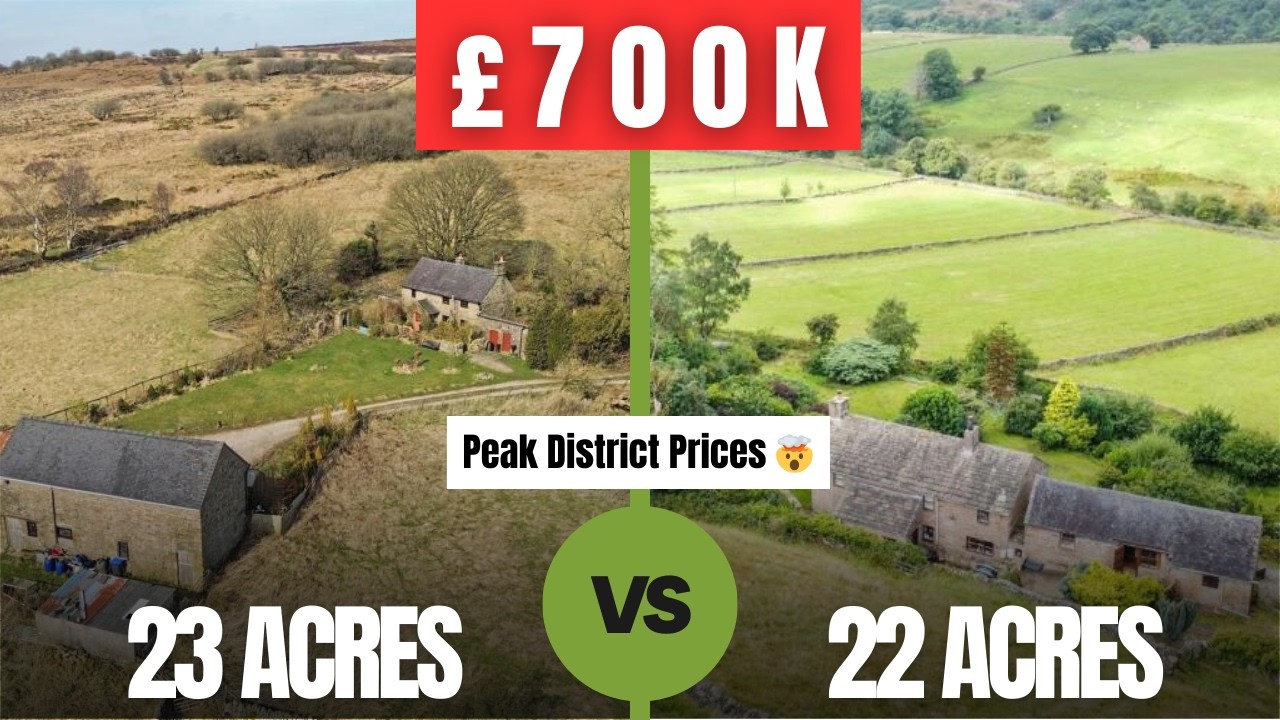 Battle of the £700K Peak District Farms – Which Is Better Value?