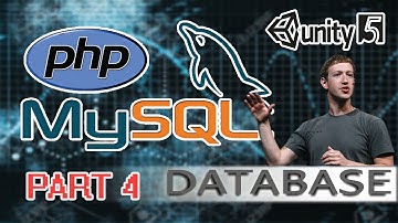 Unity 3D PHP MySQL Database Tutorial Part 4