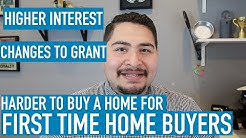 HUGE Changes for First Time Home Buyer Loan Programs (March 2018) 