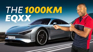 This Electric Car Goes 1000Km On A Single Charge! Mercedes Vision EQXX