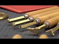 Vergolden mit Werkzeugen von Schmedt. The World of Bookbinding.