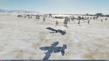 DCS A-10C Landing - Manual Reversion