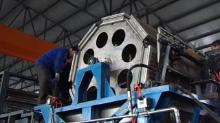 4000pcs/h paper pulp egg tray machine export to turkey