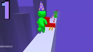 Color Run Stickman 3D 😼 Gameplay All Levels Walkthrough ios, Android New Gameplay(1) screenshot 5