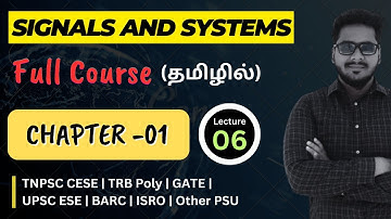 Operation on Basic signals | CT Signal |  Digital Signal Processing | TNPSC CESE, TRB Poly, GATE