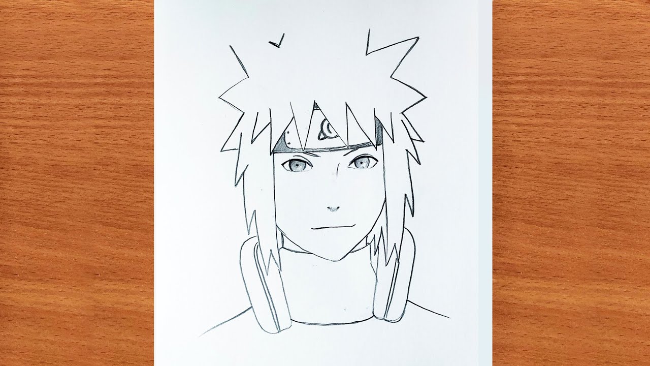 Minato Namikaze Naruto Desenho  Naruto sketch drawing, Anime character  drawing, Anime sketch
