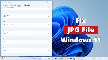 How to Fix JPG Files Not Opening in Windows 11 - Can