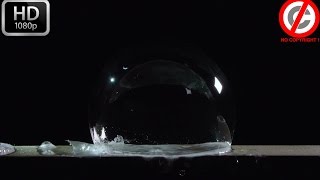 Soap Bubble  (FORMATION AND BURSTING) HD 1080P