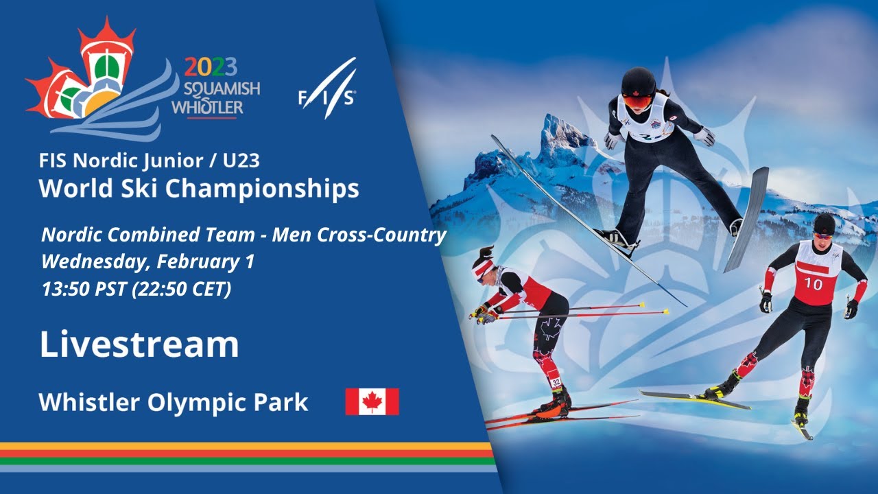 LIVE Nordic Combined Team Men Cross Country FIS Nordic Combined