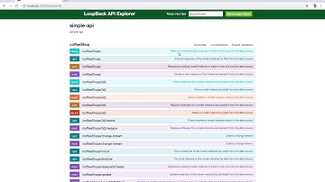 LoopBack 3 InMemory Exercise