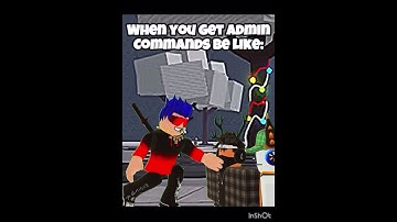 When you get admin commands be like: #robloxanimation #shorts