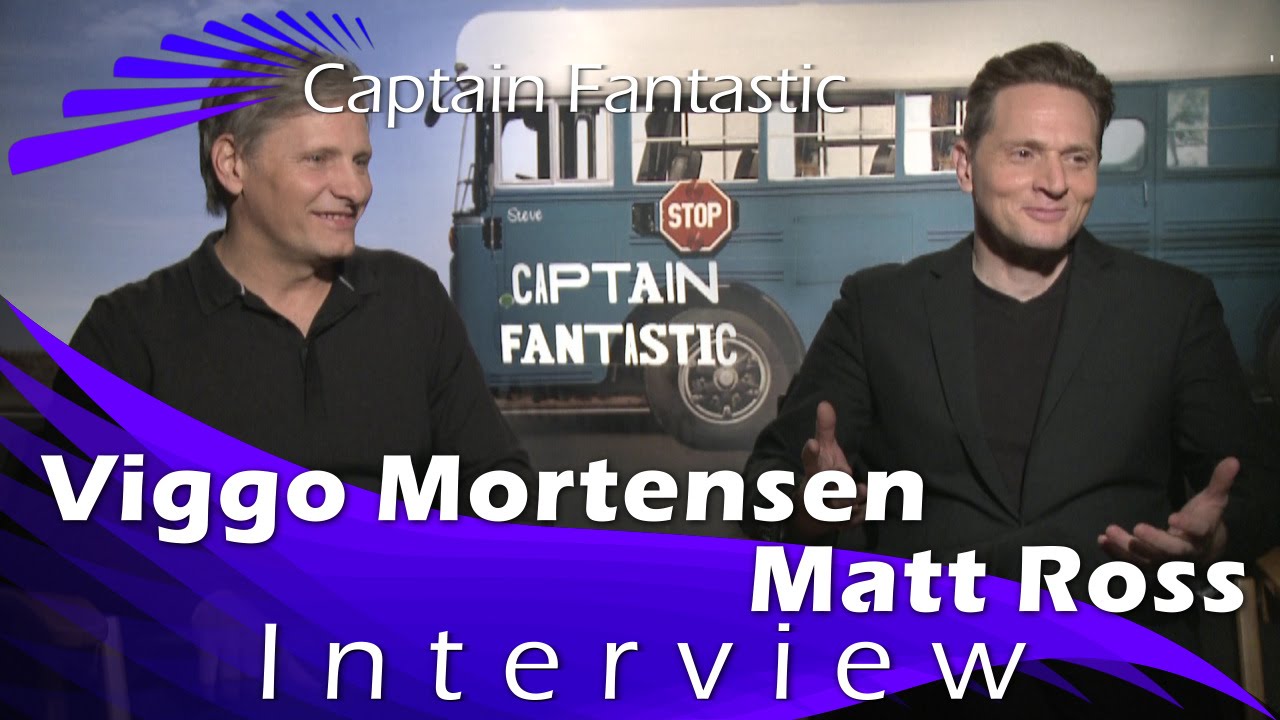 Viggo Mortensen and Matt Ross Interview - Captain Fantastic - YouTube
