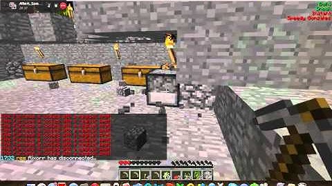 Griefing Mine Realms With: Infinity Hacking Client