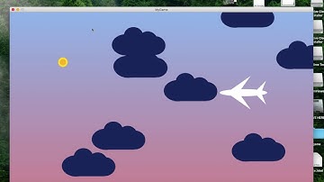 Airplane game || created by using processing