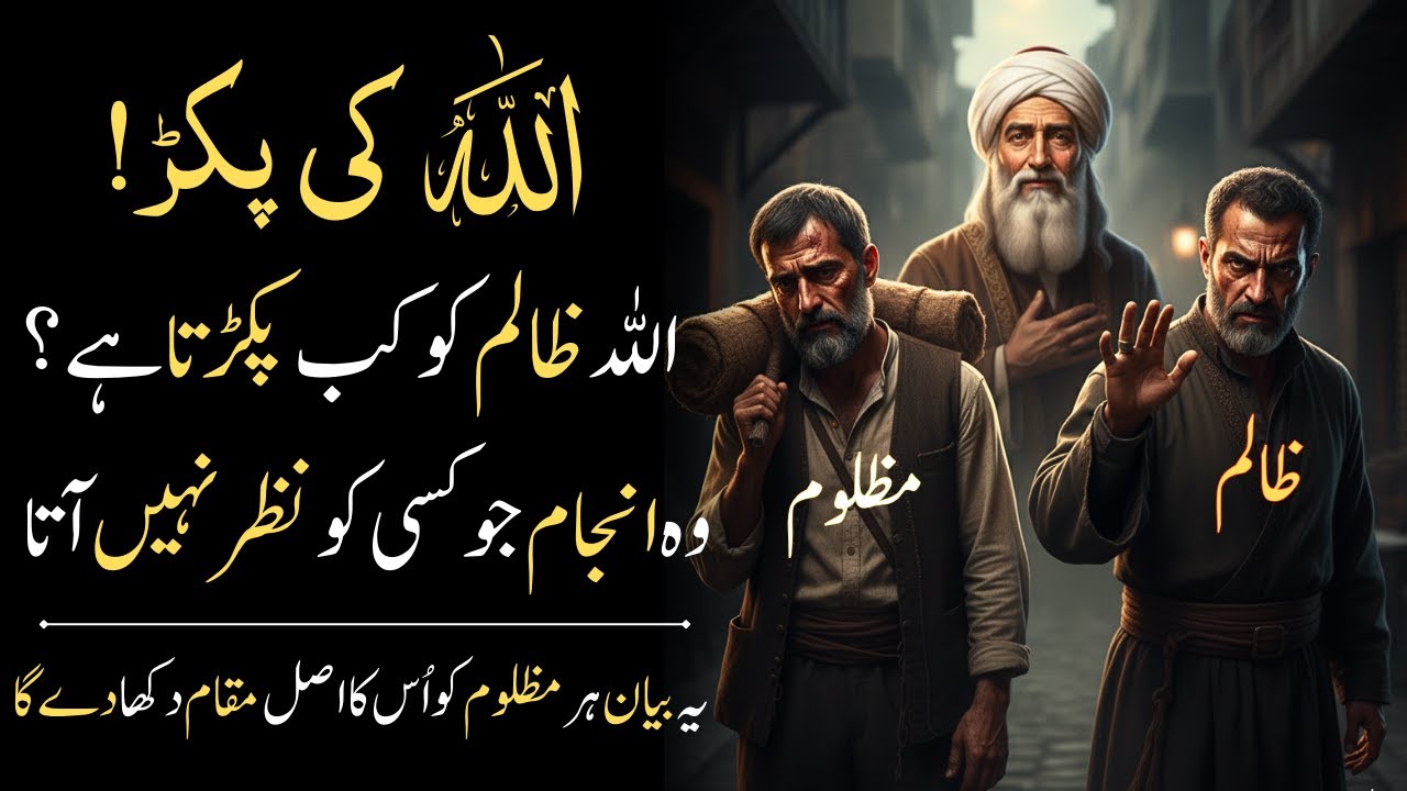 Zulm Kab Khatam Hota Hai? Allah Zalim Ko Kaise Pakarta Hai | Haqeeqat-e-Zulm