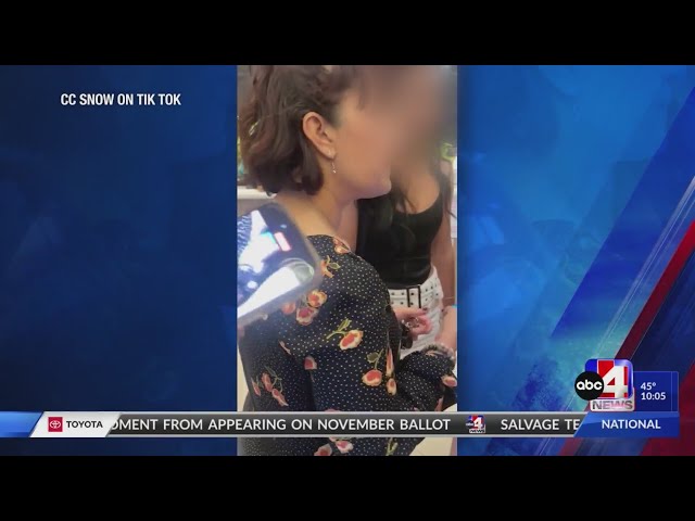 ABC4 EXCLUSIVE: Police bodycam footage shows woman accused of pulling down teen's skirt in restarura class=