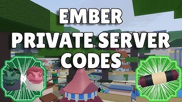 20 Private Server Codes For Ember | Shindo Life