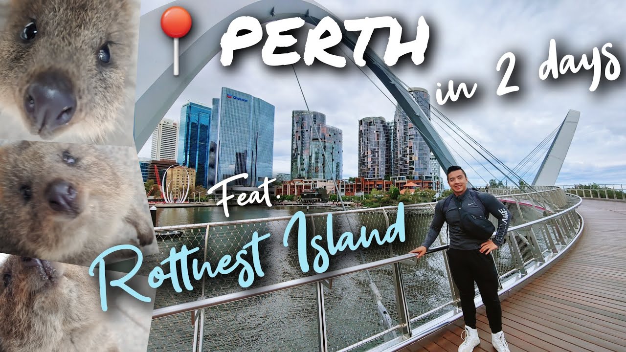 PERTH IN A WEEKEND | 2 DAY Itinerary to Rottnest Island, Fremantle Markets, Elizabeth Quay & more 🇦🇺