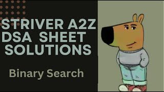 STRIVER A2Z DSA SHEET || Find Peak Element || LeetCode || In Hindi