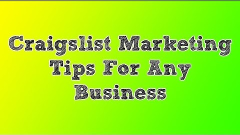 MCA | How to get 100 leads with one ad on craigslist 2015