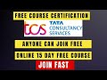 Free certification course  tata consultancy services free course  learn high paying skills free