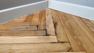 Restoration Of A Wooden Floor Damaged By Water. How To Fix It Easily And Quickly?